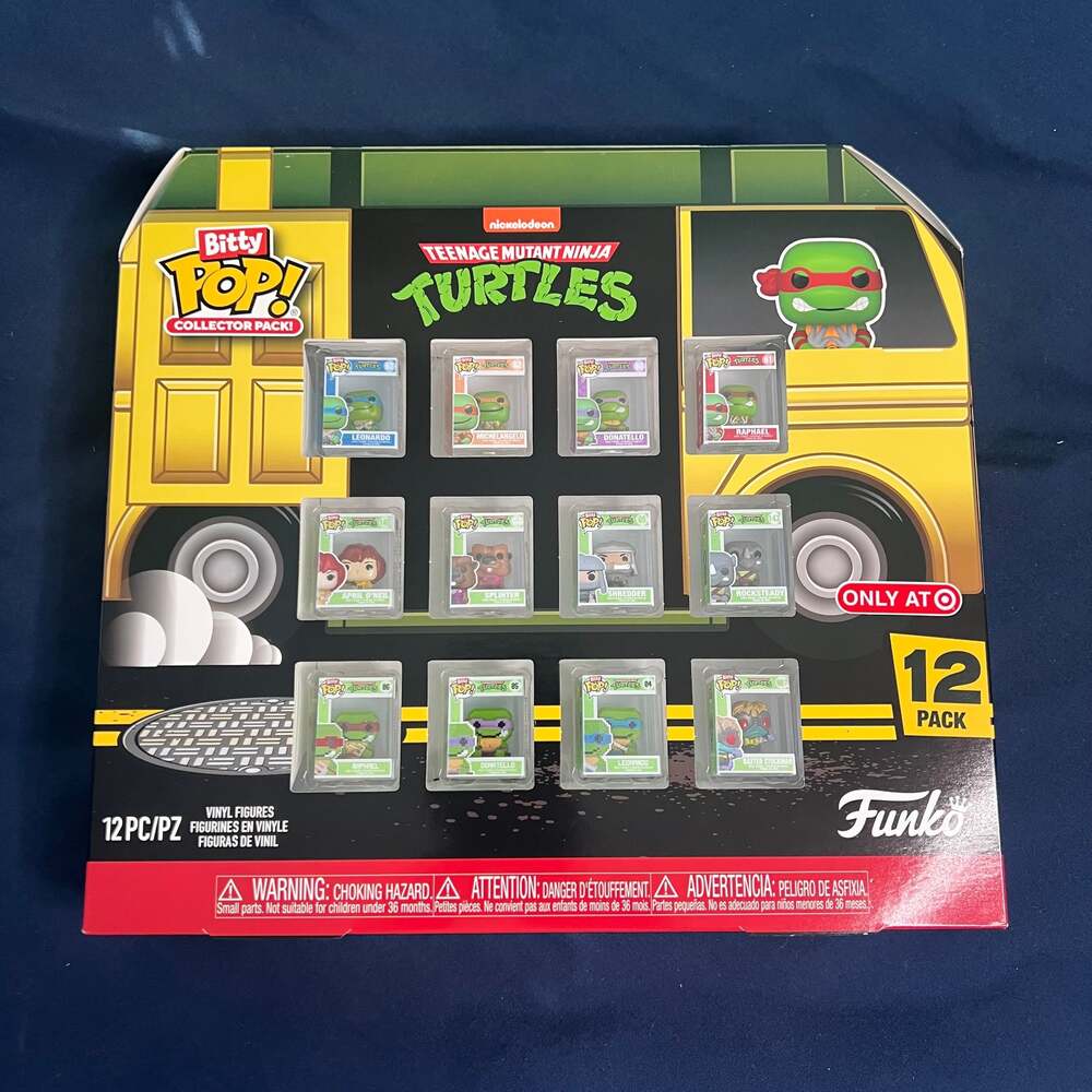 Funko Bitty POP! Teenage Mutant Ninja Turtles Collector Pack 12pk
